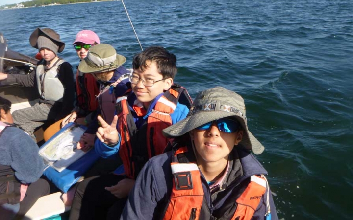 young teens sailing course